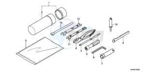 TRX420FEC drawing TOOLS