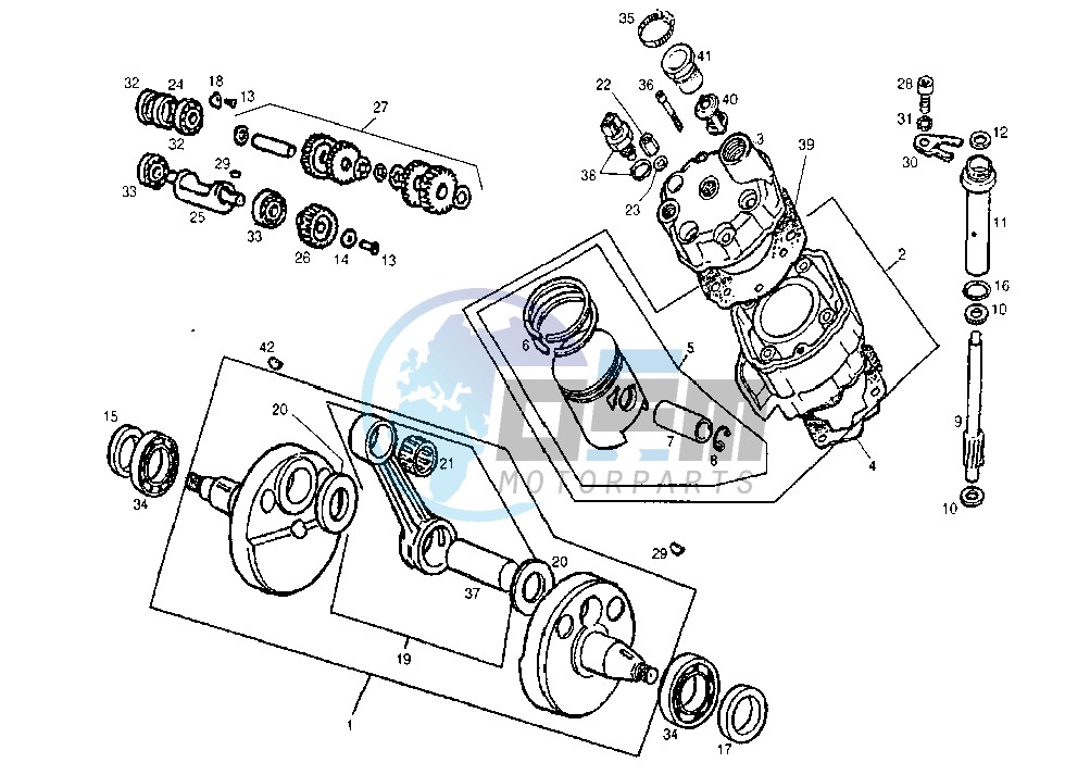 CRANKSHAFT-CYLINDER