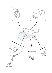 YB125 (2CS9) drawing ELECTRICAL 2