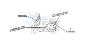 NHX110WH drawing MARK