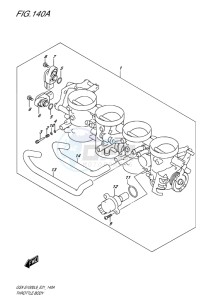 GSX-S 1000 drawing THROTTLEBODY