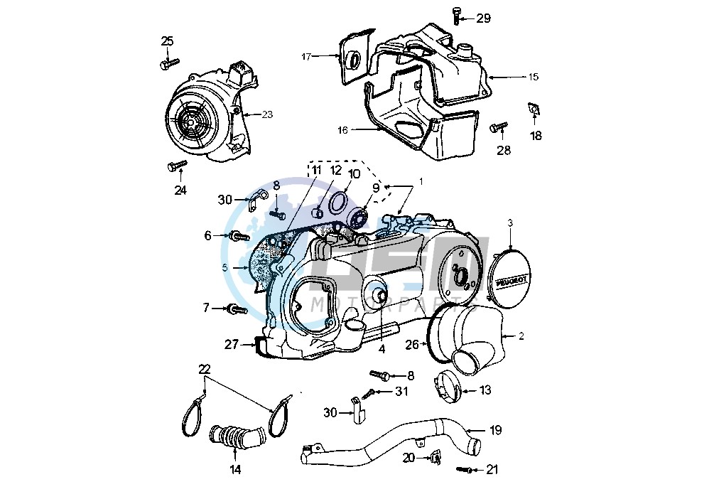 CRANKCASE COVER