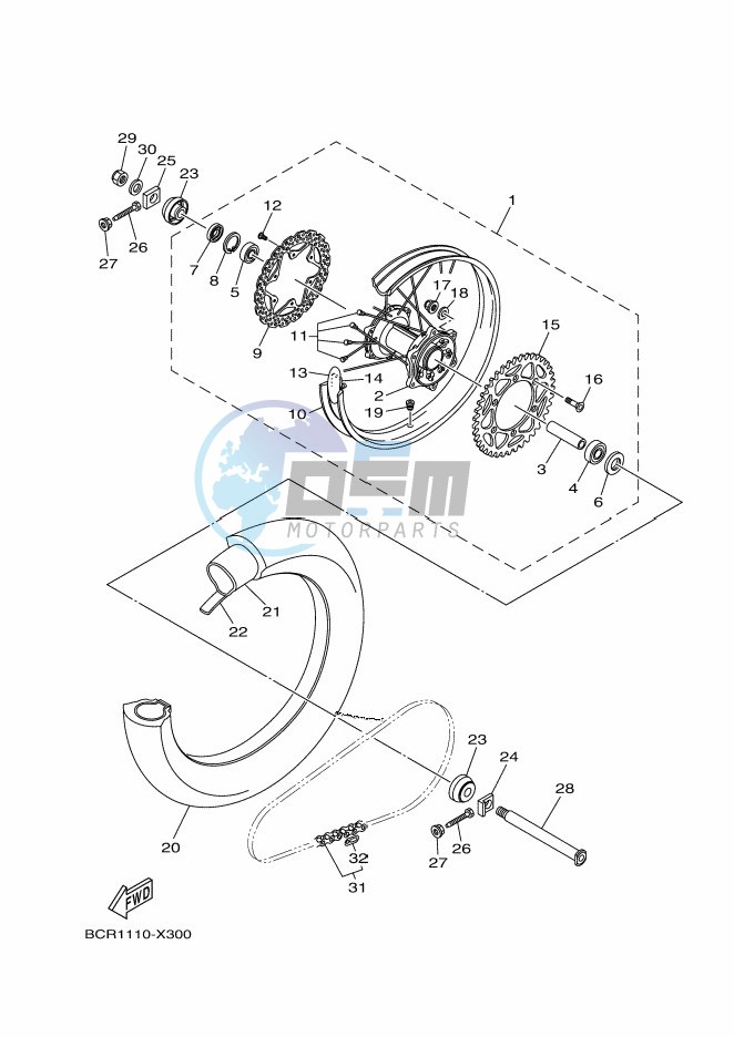 REAR WHEEL