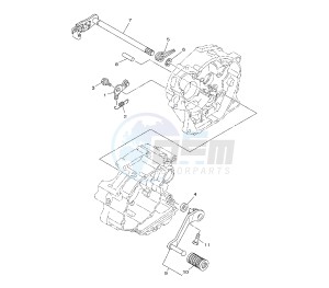 YBR 125 drawing SHIFT SHAFT