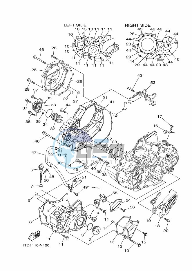 CRANKCASE COVER 1