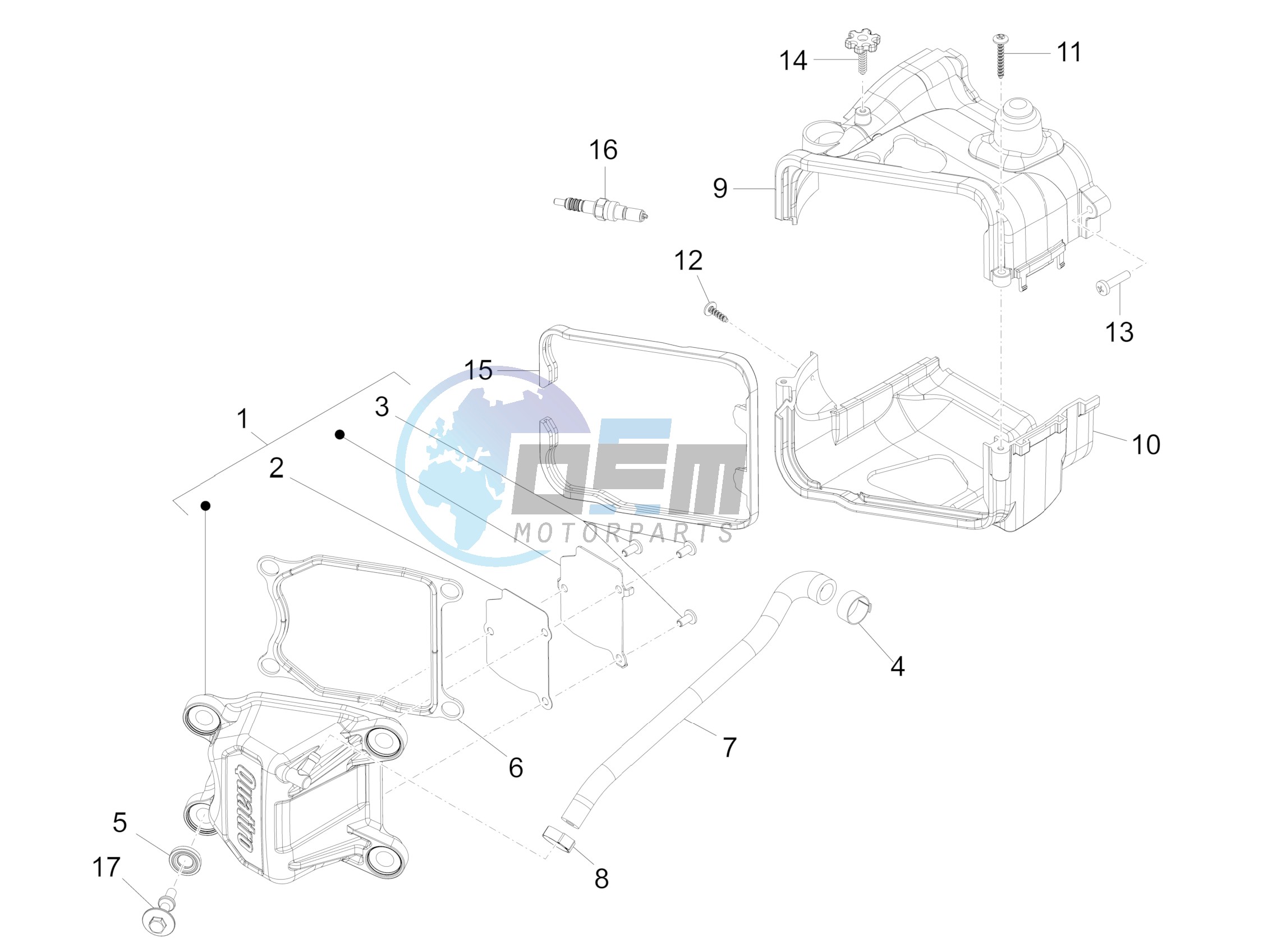 Cylinder head cover