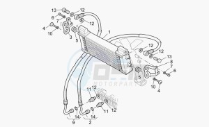 V 11 1100 Le Mans Le Mans drawing Oil cooler