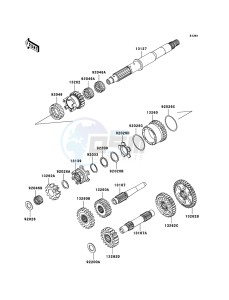 KVF750_4X4 KVF750D8F EU GB drawing Transmission