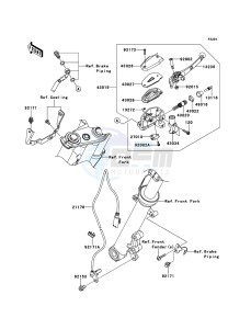 ER-6n ABS ER650D9F GB XX (EU ME A(FRICA) drawing Front Master Cylinder