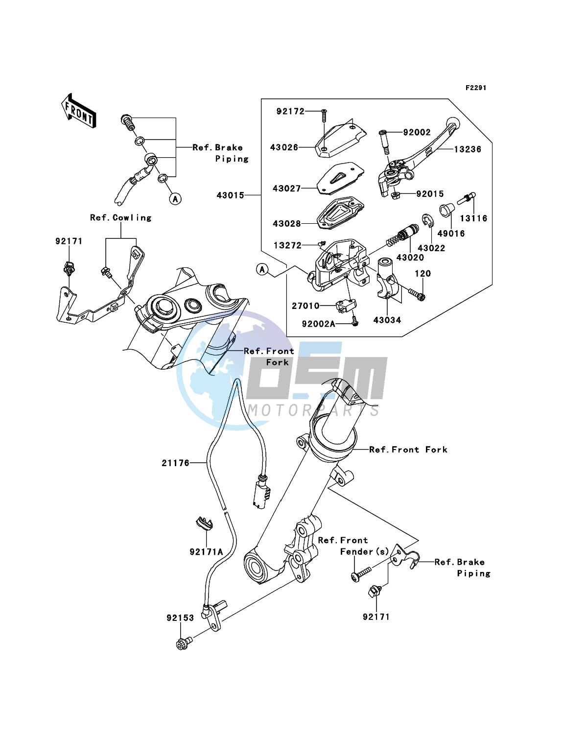 Front Master Cylinder