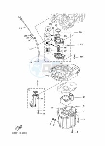 F250BETU drawing VENTILATEUR-DHUILE