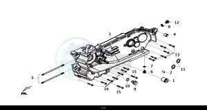 JOYMAX Z 300I ABS (LW30W1-EU) (L9) drawing L. CRANK CASE COMP