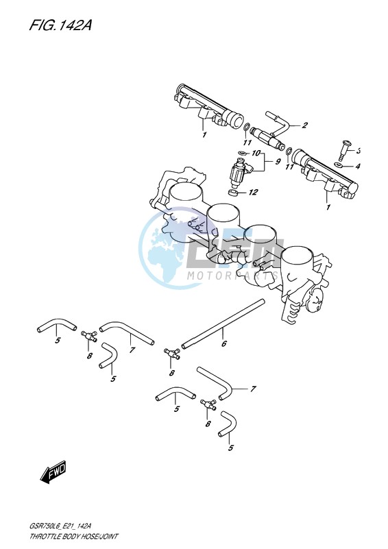 THROTTLE BODY HOSE-JOINT