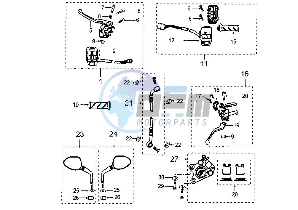 FRONT BRAKE SYSTEM