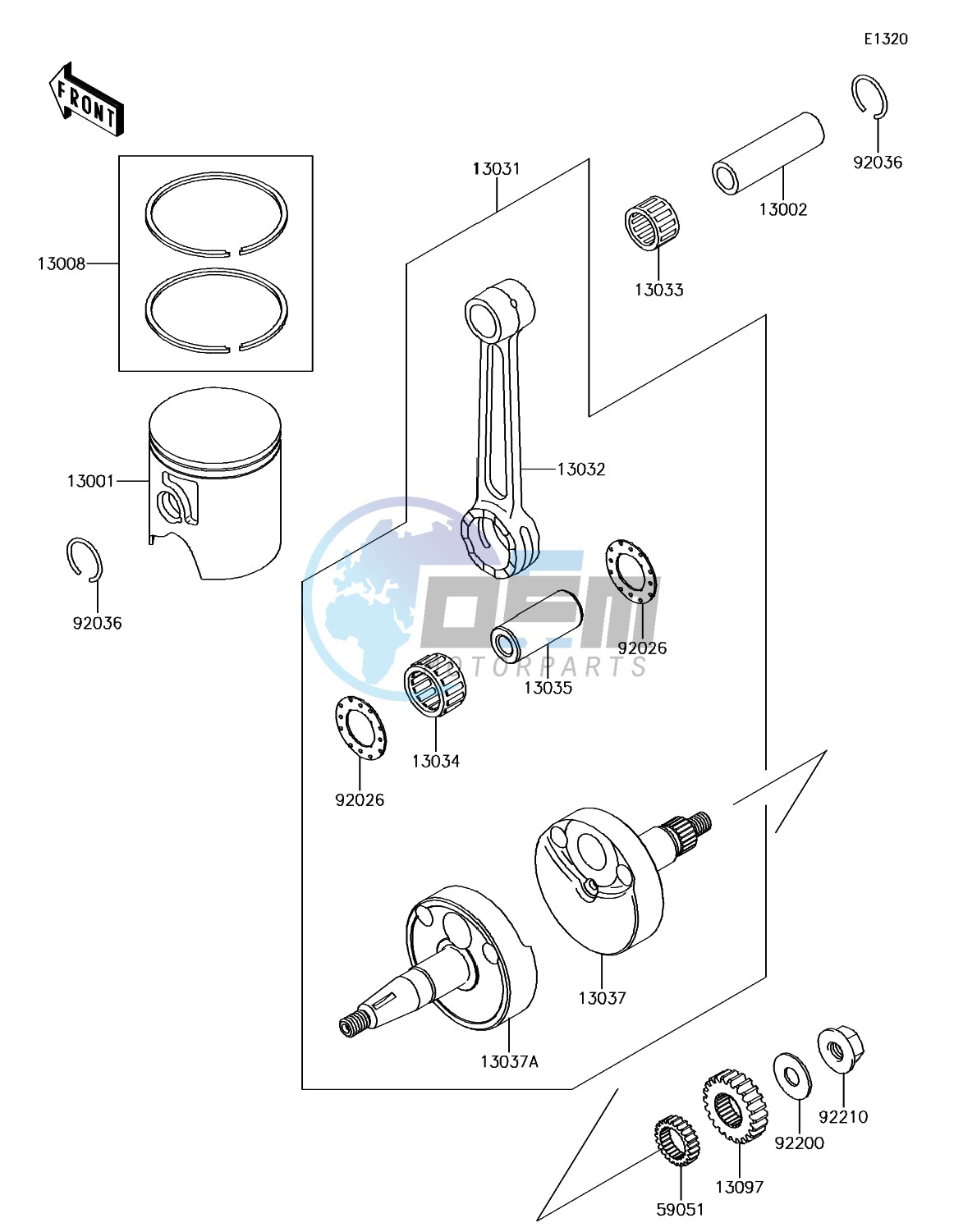 Crankshaft/Piston(s)