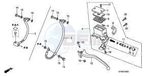 SH300A9 F / ABS CMF TBX drawing RR. BRAKE MASTER CYLINDER