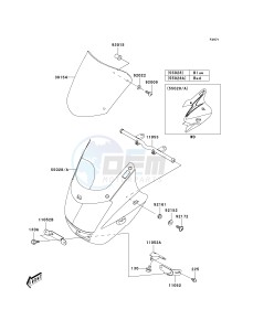 BR 125 B [WIND 125] (B2) B2 drawing COWLING