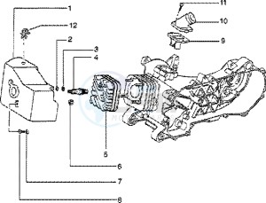 ET2 50 drawing Cylinder head - cooling inlet ind. Pipe