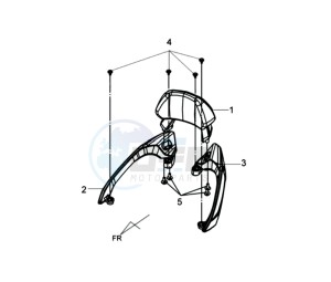 JOYMAX 125i drawing GRIP BAR  L / R