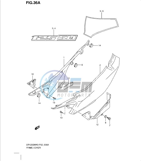 FRAME COVER (MODEL L0)