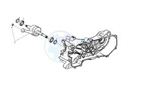 GP1 OPEN - 50 CC VTHPR1B1A EU2 drawing CRANKSHAFT