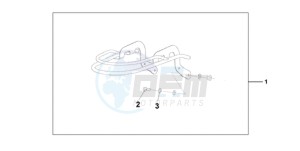 VT750C9 E / KMH drawing FRONT FENDER RAIL