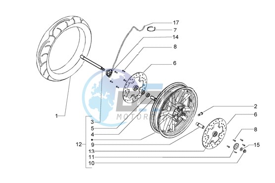 Front wheel