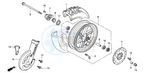 SFX50 drawing FRONT WHEEL (2)