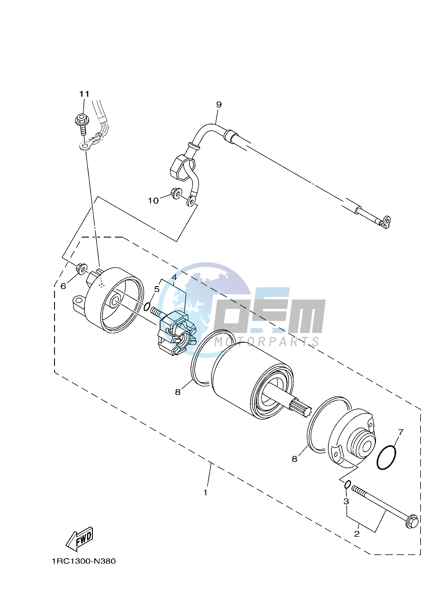 STARTING MOTOR