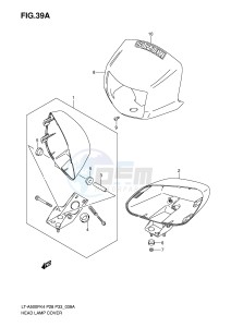 LT-A500F (P28-P33) drawing HEADLAMP HOUSING (MODEL K7)