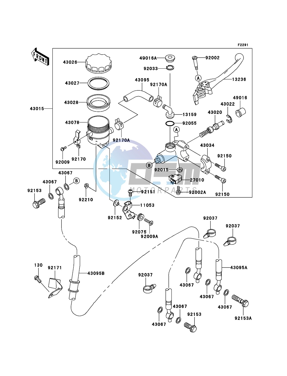 Front Master Cylinder