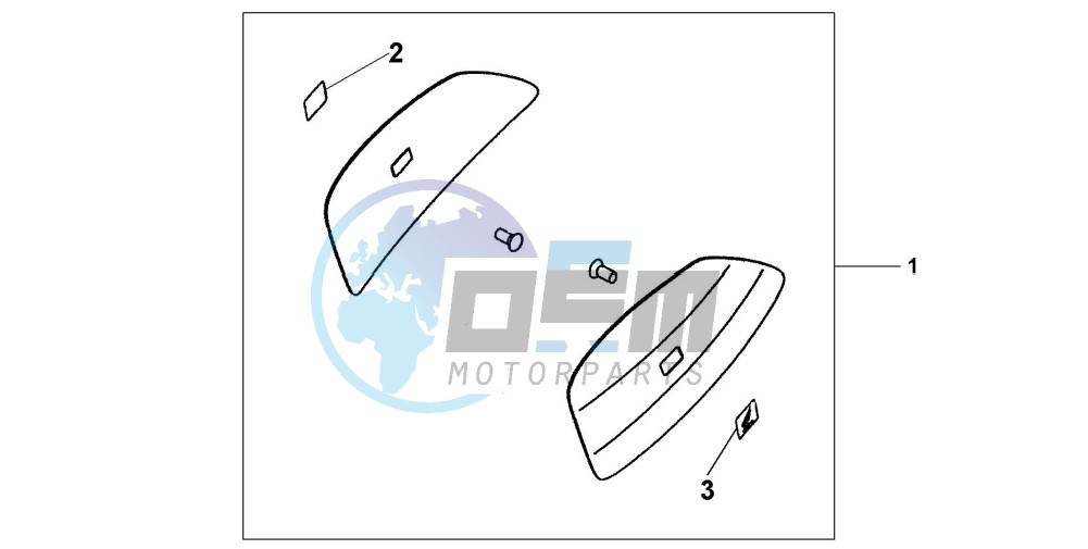 COLOUR PANEL SET - INTERSTELLAR BLACK MET