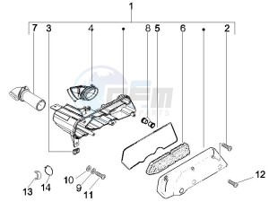 Runner 50 SP drawing Air filter