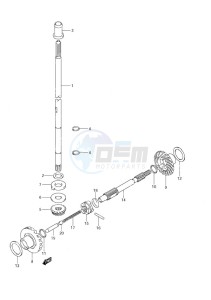 DF 6 drawing Drive Shaft