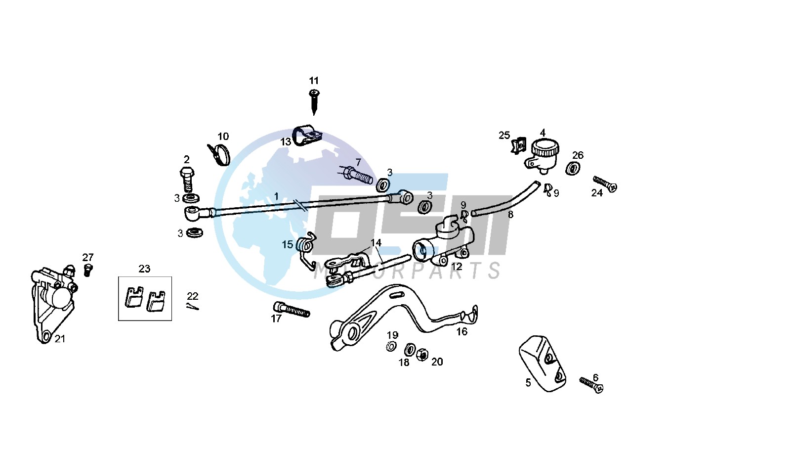 REAR BRAKING SYSTEM