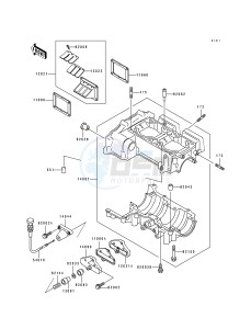 JF 650 B [TS] (B3-B7) [TS] drawing CRANKCASE