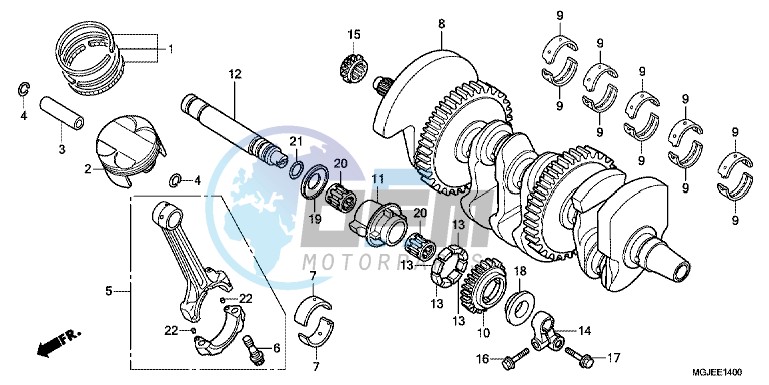 CRANKSHAFT/PISTON