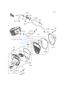 VULCAN 900 CLASSIC VN900BFFA GB XX (EU ME A(FRICA) drawing Air Cleaner