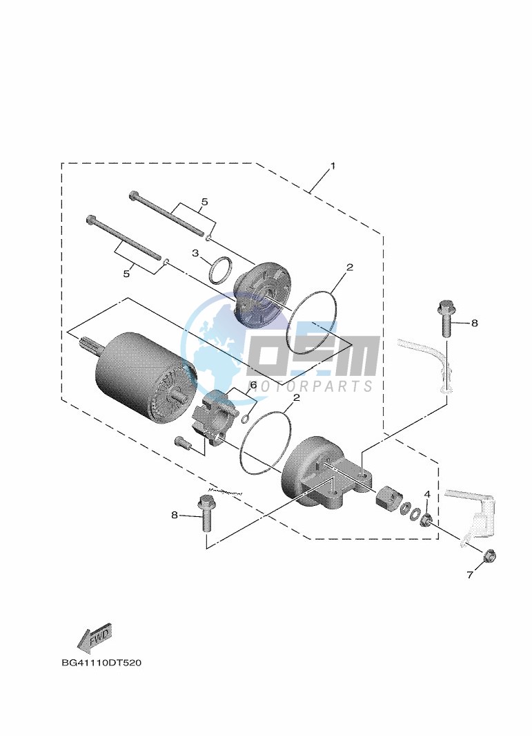 STARTING MOTOR