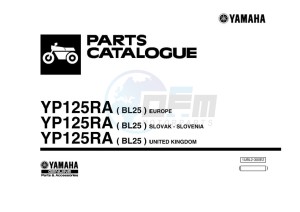 YP125RA XMAX 125 ABS (BL25) drawing Infopage-1