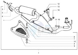 NRG 50 power DD drawing Catalytic silencer