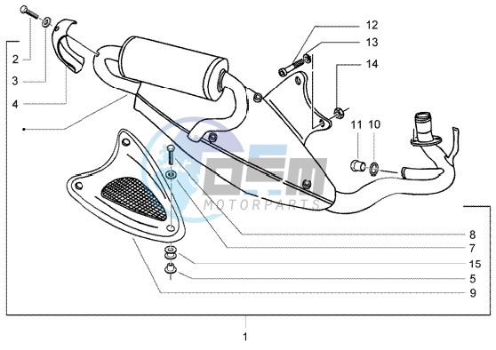 Catalytic silencer