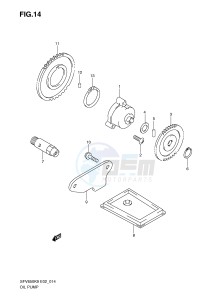 SFV650 (E2) Gladius drawing OIL PUMP