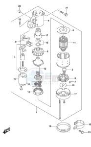 DF 115A drawing Starting Motor