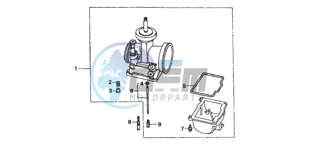 CARBURETOR OPTIONAL PARTS KIT