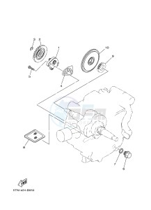 TT-R110E (B512 B513 B514 B514) drawing OIL PUMP