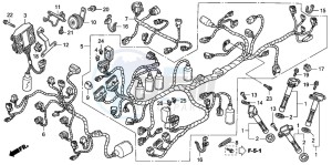 VFR800 drawing WIRE HARNESS (VFR800A)