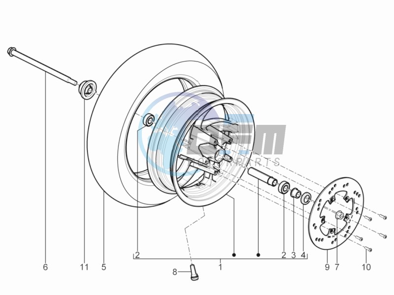 Front wheel