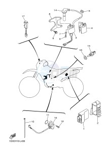 WR450F (1DXK) drawing ELECTRICAL 1