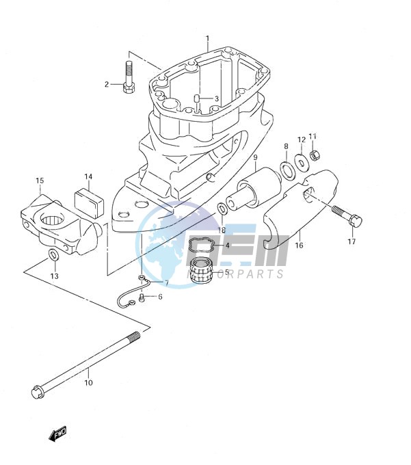 Drive Shaft Housing